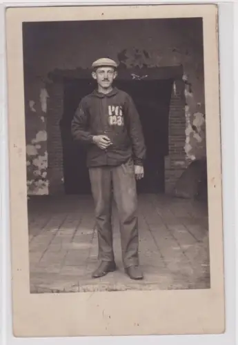 905242 Feldpost Ak Bischheim in Sachsen Kriegsgefangener 1918