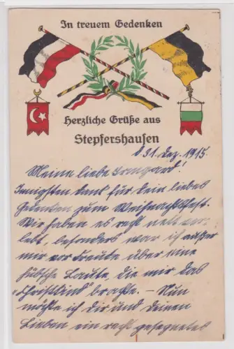 79079 Herzliche Grüße aus Stephershausen "In treuen Gedenken" 1915