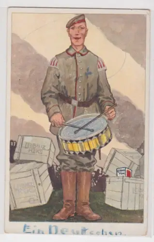 909362 Feldpostkarte Reklame Bahlsens Keks-Fabrik Hannover Leibniz Keks um 1915