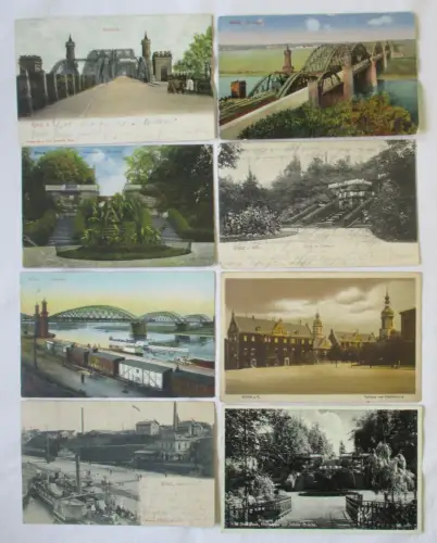 909428/8 Ak Riesa an der Elbe Ortsansichten  1903 bis 1922