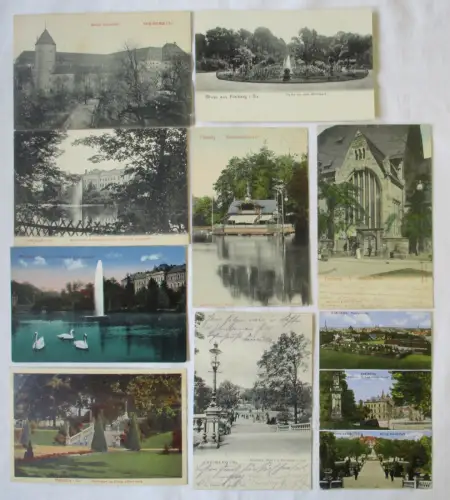 909430/9 Ak Freiberg in Sachsen Ortsansichten  1903 bis 1917