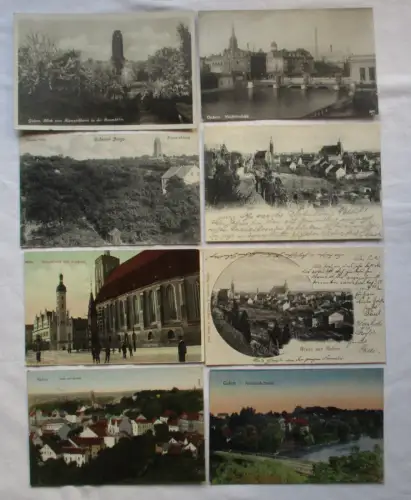 901584/8 Ak Guben Stadtansichten 1904 bis 1928