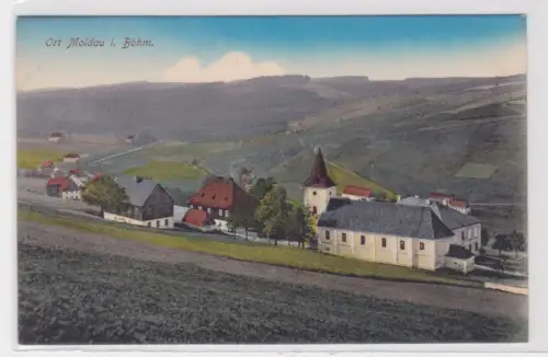 908940 Ak Ort Moldau in Böhmen um 1910