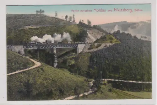 908944 Ak Partie zwischen Moldau und Niklasberg in Böhmen um 1910