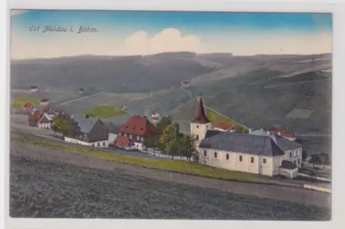 908945 Ak Ort Moldau in Böhmen um 1910