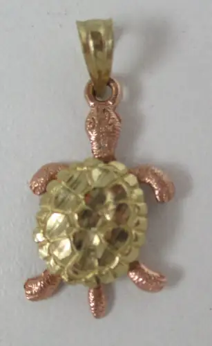 eleganter 333er Gold Kettenanhänger mit Schildkröte (148426)