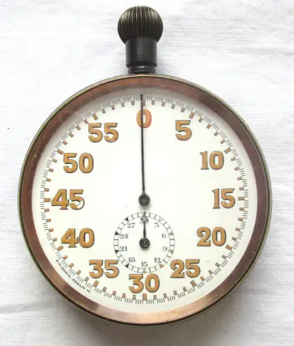 seltene Torpedolaufzeit Uhr der Firma F.W.Kreis Berlin (167917)