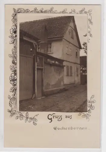 908824 Foto Ak Gruss aus Eschenbergen, Bauernhaus um 1910