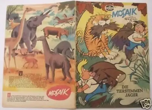 Mosaik von Hannes Hegen Digedags Nummer 66 von 1962 z