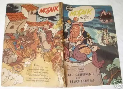 Mosaik von Hannes Hegen Digedag Nummer 22 von 1958