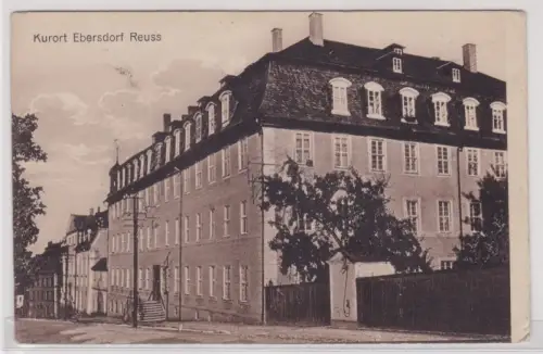 908819 Ak Kurort Ebersdorf Reuss - Straßenansicht mit Töchterheim