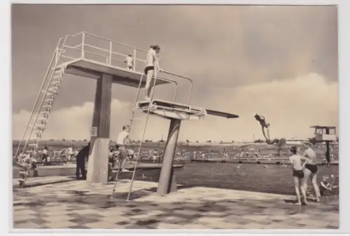 96540 AK Ronneburg (Thüringen) - Bad Sprungbecken 1970