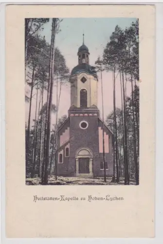 910676 AK Heilstätten-Kapelle zu Hohen-Lychen 1918