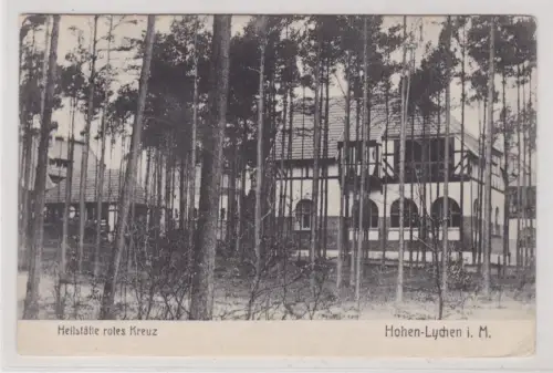 910677 AK Hohen-Lychen - Heilstätte rotes Kreuz 1912