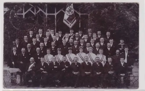 910195 Foto AK Kameradschafts-Bund Kriegerverein Wittenberge 1910