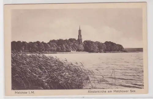 910627 AK Malchow in Mecklenburg - Klosterkirche am Malchower See