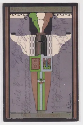 908462 Studentika Ak Akademisch Mathematischer Verein Jena 1920