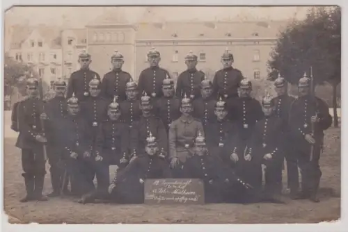 910721 Foto AK 19. Korporalschaft Ers. Res. Nr. 27 Mülheim 1914