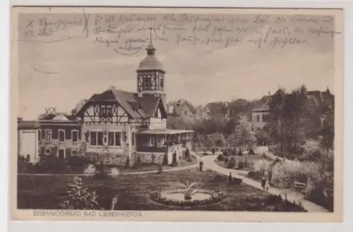 910754 AK Eisenmoorbad Bad Liebenwerda - Parkpartie 1929