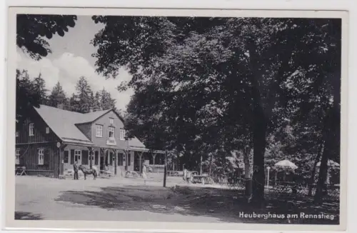 909963 AK Heuberghaus bei Friedrichroda - Altebekanntes Haus am Rennstieg