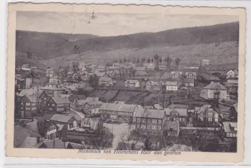 909962 AK Luftkurort Manebach von Helenchens Ruh' aus gesehen 1928