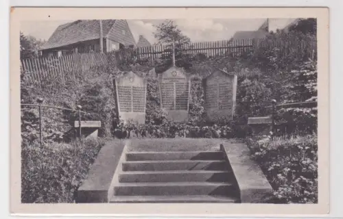 90446 AK Kriegerehrenmal Seiffen im Erzgebirge