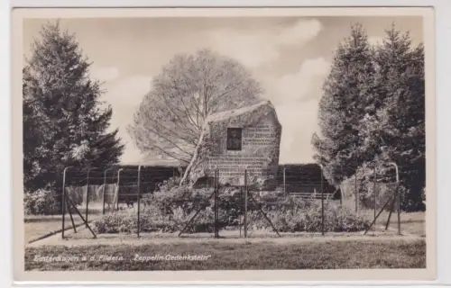901910 AK Echterdingen a.d. Fildern - Zeppelin-Gedenkstein 1908