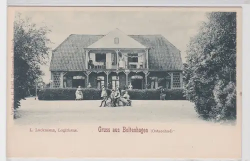 910778 Ak Gruss aus Boltenhagen (Ostseebad) - L. Luckmann, Logirhaus um 1900