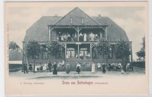 910782 Ak Gruss aus Boltenhagen (Ostseebad) - J. Freitag (Schulze) um 1900