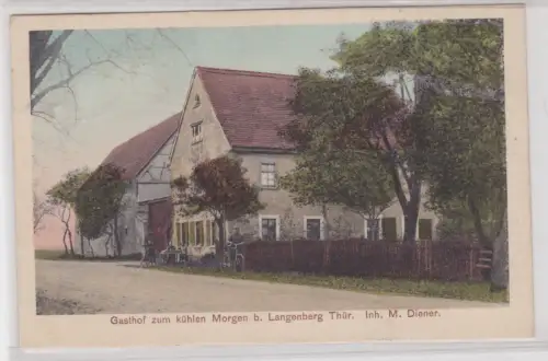 910658 Ak Gasthof zum kühlen Morgen b. Langenberg, Ihn. M. Diener 1933