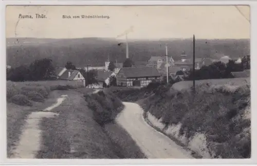 910669 Ak Auma Thür. - Blick vom Windmühlenberg 1914
