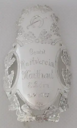 seltener Stocknagel 800er Silber Reitverein Harthau 2.7.1927 (134004)