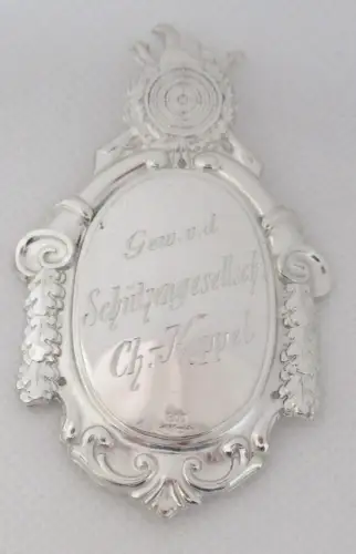 seltener Stocknagel 800er Silber Schützengesellschaft Chemnitz Kappel (131176)