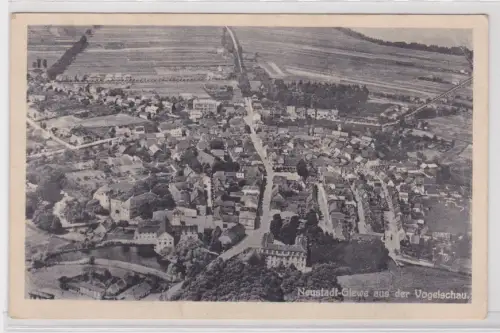 910501 Ak Neustadt-Glewe aus der Vogelschau um 1925