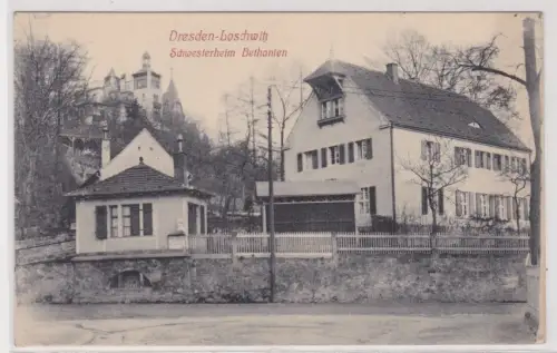 909942 Ak Dresden-Loschwitz Schwesternheim Bethanien 1915