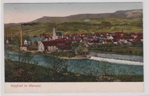 910541 Ak Wanfried im Werratal - Totalansicht 1918