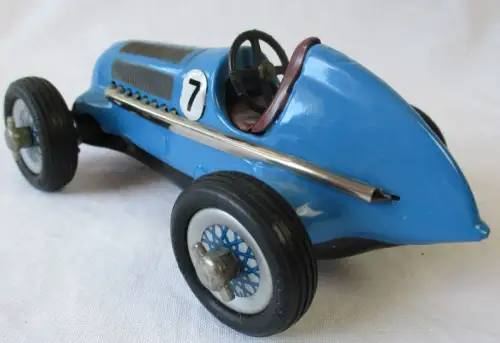 Blechspielzeug Schuco Studio 1050 Mercedes Silberpfeil Uhrwerk Maß 1:24 (149252)