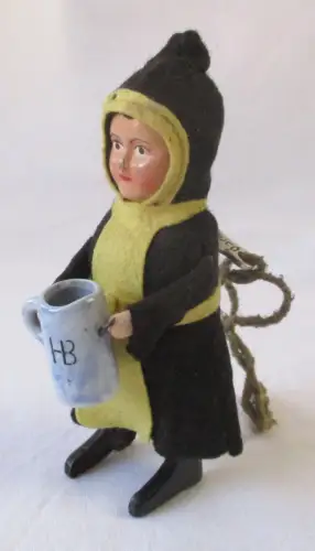 altes Blechspielzeug Schuco Tanzfigur "Kindl mit HB Bierkrug" vor 1945 (153508)