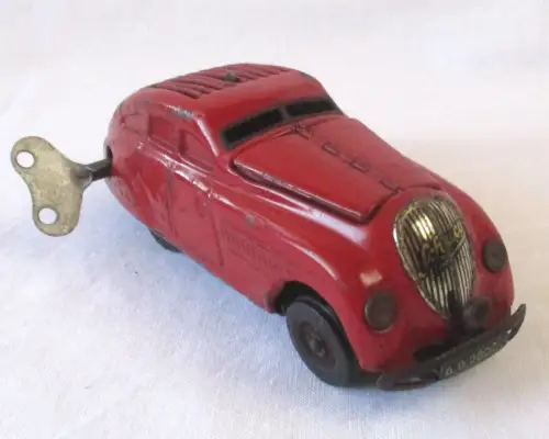 Blechspielzeug Schuco COMMAND ANNO 2000 rot mit Schlüsselaufzug vor 1945(158020)