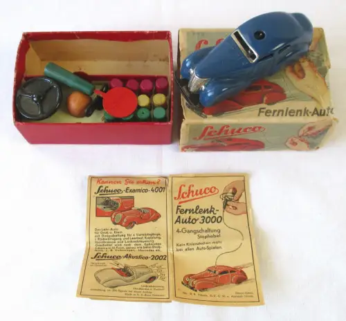 Blechspielzeug Schuco Fernlenk Auto 3000 mit Originalkarton (158673)