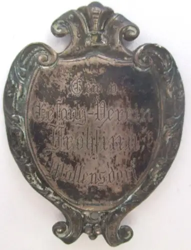 seltener Stocknagel 800er Silber Gesangverein "Frohsinn" Möllensdorf (141725)