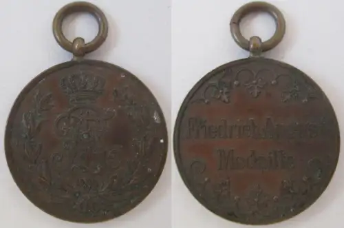 Sachsen Friedrich August Medaille Bronze (146291)