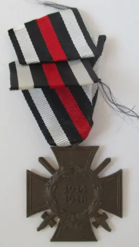 Ehrenkreuz für Frontkämpfer 1914-1918 Hersteller GG Gebrüder Gloerfeld (146393)