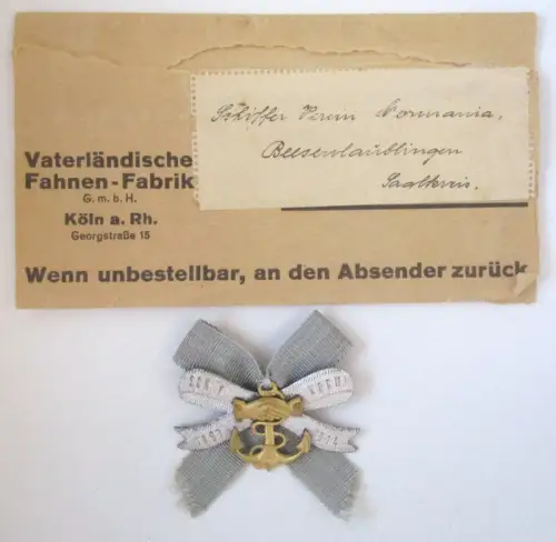 seltenes Abzeichen Schiffer Verein Normania Beesenlaublingen Saalkreis (146863)