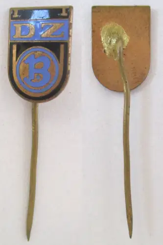 DDR Anstecknadel DZ und darunter B in einem Kreis (143588)