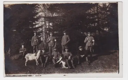 909907 Foto AK Landsturm-Infanterie-Bataillon Gera (XI. 13) 1916