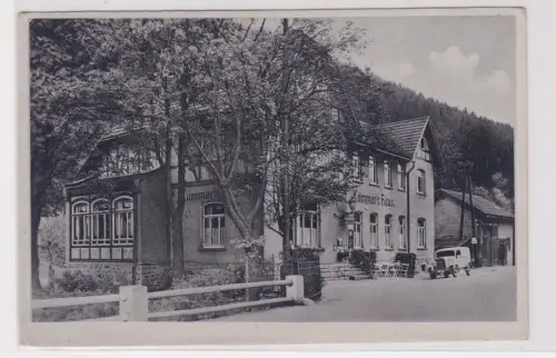 909073 Ak Partie am Kämmers Hotel Oelze, Thür. ob. Schwarzatal