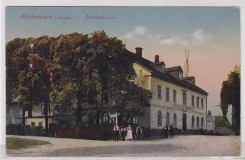 07258 AK Hartenstein i. Erzgebirge - Partie am Schützenhaus