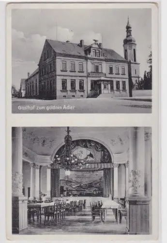 38119 Mehrbild Ak Heyda bei Riesa Gasthof zum goldenen Adler um 1930