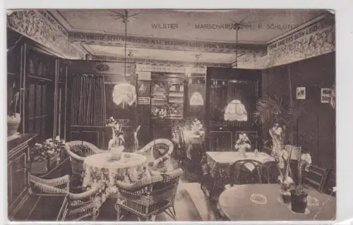 58344 Ak Wilster Restaurant Marschkrug 1929